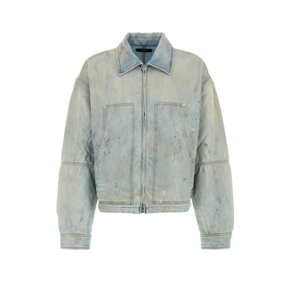 Amiri Men Denim Work Jacket